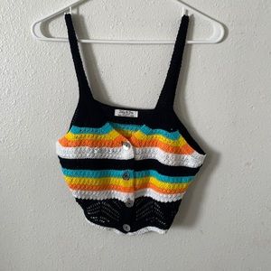 Two piece crochet set